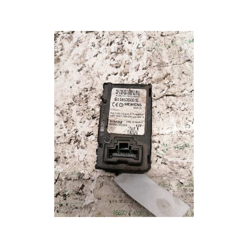 Recambio de conmutador de arranque para renault megane ii berlina 5p authentique referencia OEM IAM 8200074331A S118539001E 5 PI - Azul 2