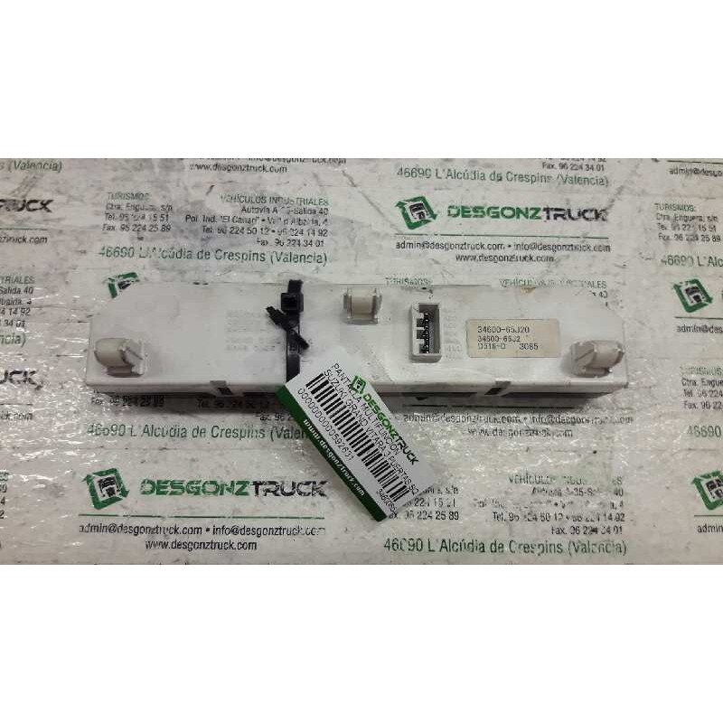 Recambio de pantalla multifuncion para suzuki grand vitara 3 puertas sq (gt) 2.0 td dlx referencia OEM IAM 3460065J20 PEQUEÑA RA 2