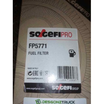 Recambio de filtro gasoil para . no identificado referencia OEM IAM FP5771 MARCA:SOGEFIPRO 
