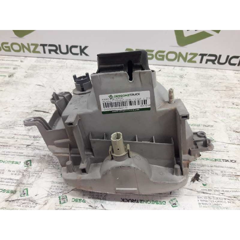 Recambio de faro izquierdo para renault twingo (co6) 1.3 cat referencia OEM IAM 35470748 - Azul 3