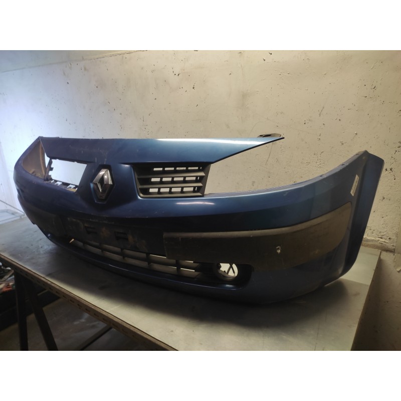 Recambio de paragolpes delantero para renault megane ii berlina 5p confort authentique referencia OEM IAM - Azul 4