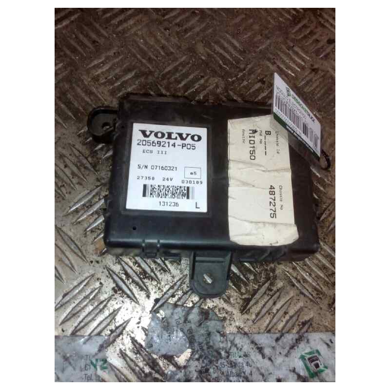 Recambio de modulo electronico para volvo fh xxx fg 4x2 low largo globetrotter (lhh2, l2h2) referencia OEM IAM 20569214  