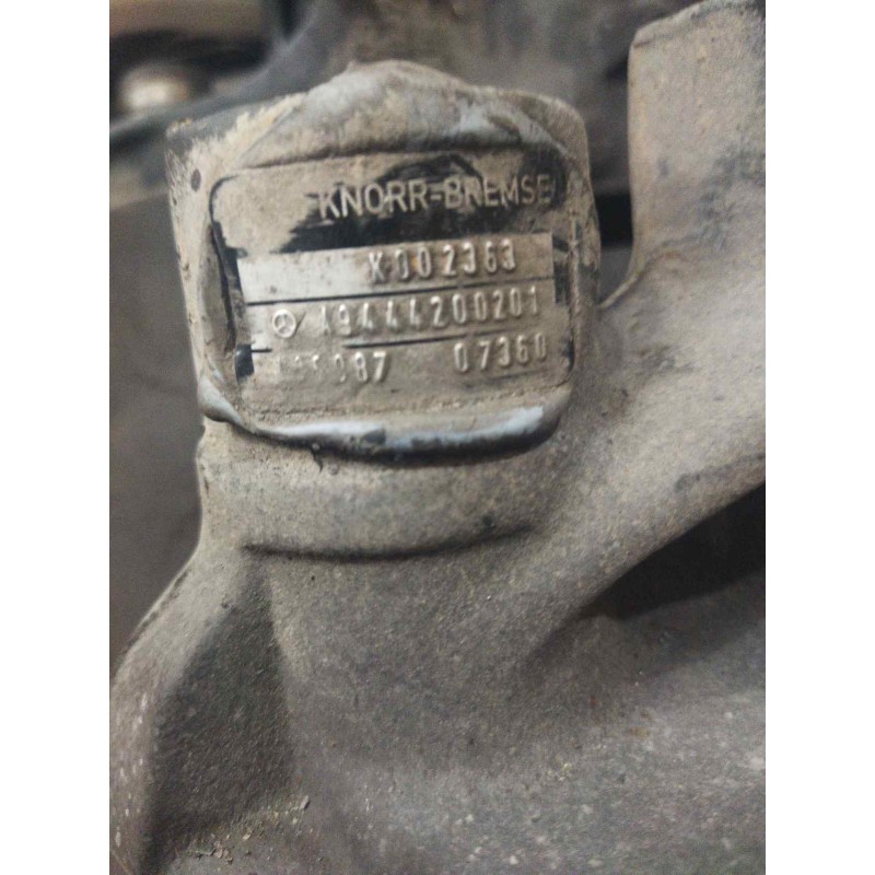 Recambio de pinza freno delantera izquierda para mercedes-benz axor 2-ejes 18 ton 2004 referencia OEM IAM A9444200201 K002363 - Blanco 2