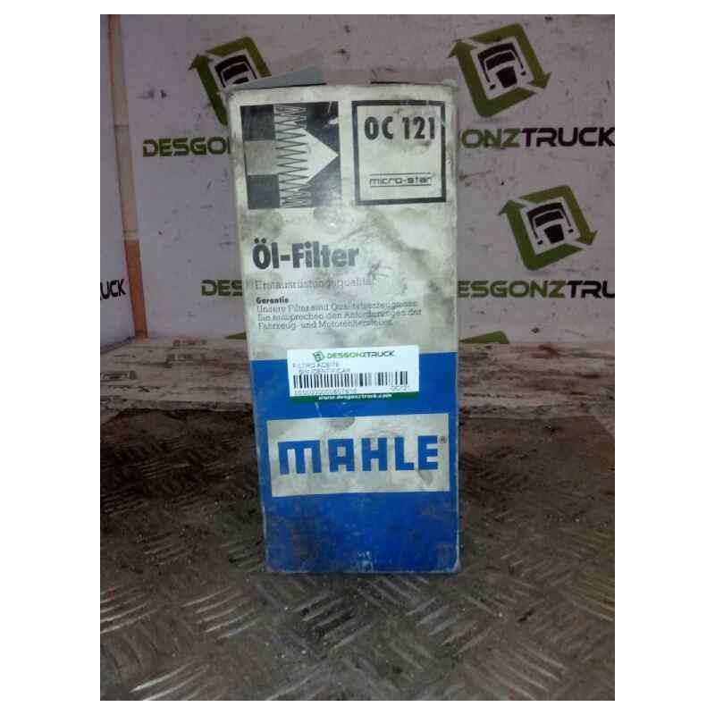 Recambio de filtro aceite para . no identificado referencia OEM IAM OC121 MARCA:MAHLE 