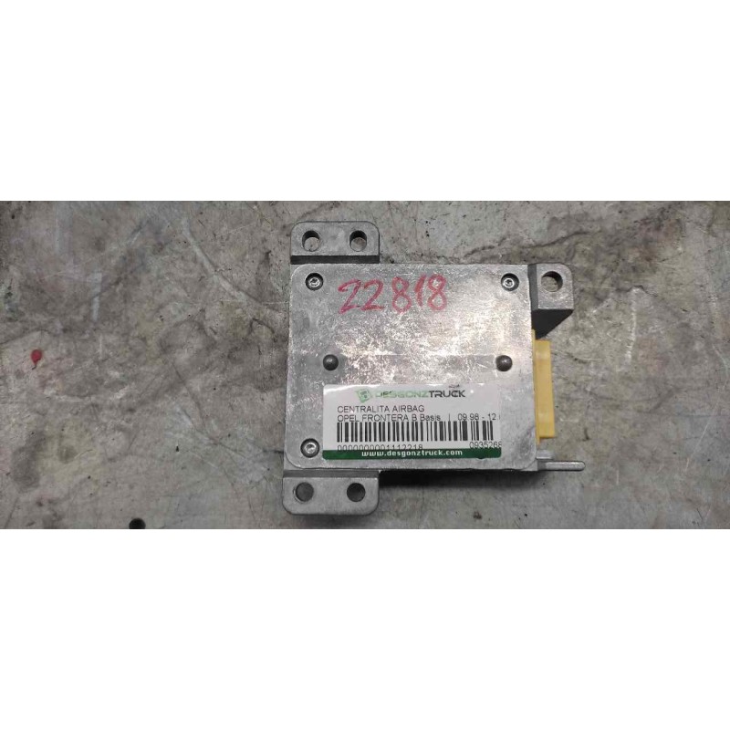 Recambio de centralita airbag para opel frontera b basis referencia OEM IAM 09352689 - Gris 3