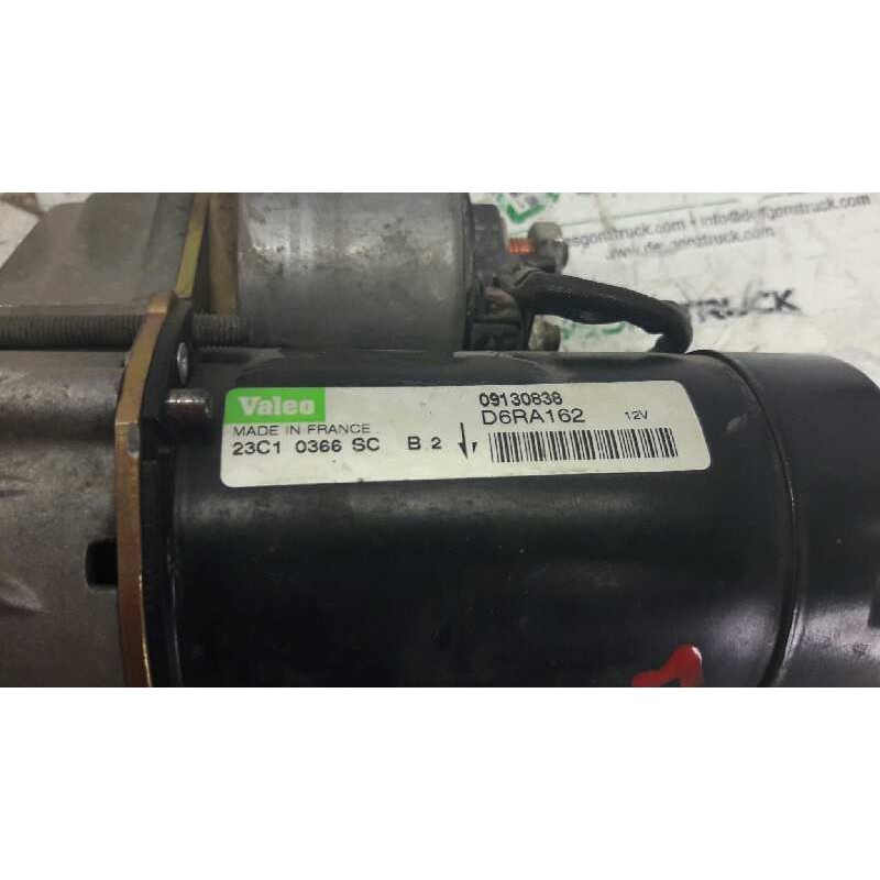 Recambio de motor arranque para opel vectra b berlina 1.6 16v referencia OEM IAM 09130838 23C103669C VALEO 10 DIENTES - Azul 2