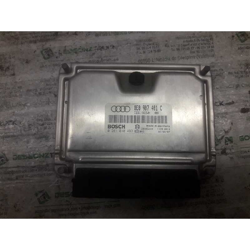 Recambio de centralita motor uce para audi a4 berlina (8e) 2.5 tdi quattro (132kw) referencia OEM IAM 8E0907401C 0281010493 28SA - Negro