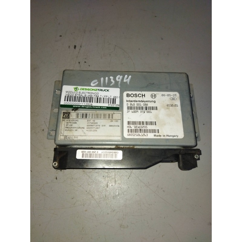 Recambio de modulo electronico para iveco stralis (as) fsa t / fp lt 4x2 gran espacio referencia OEM IAM 41221256 0260001028 CEN - Blanco