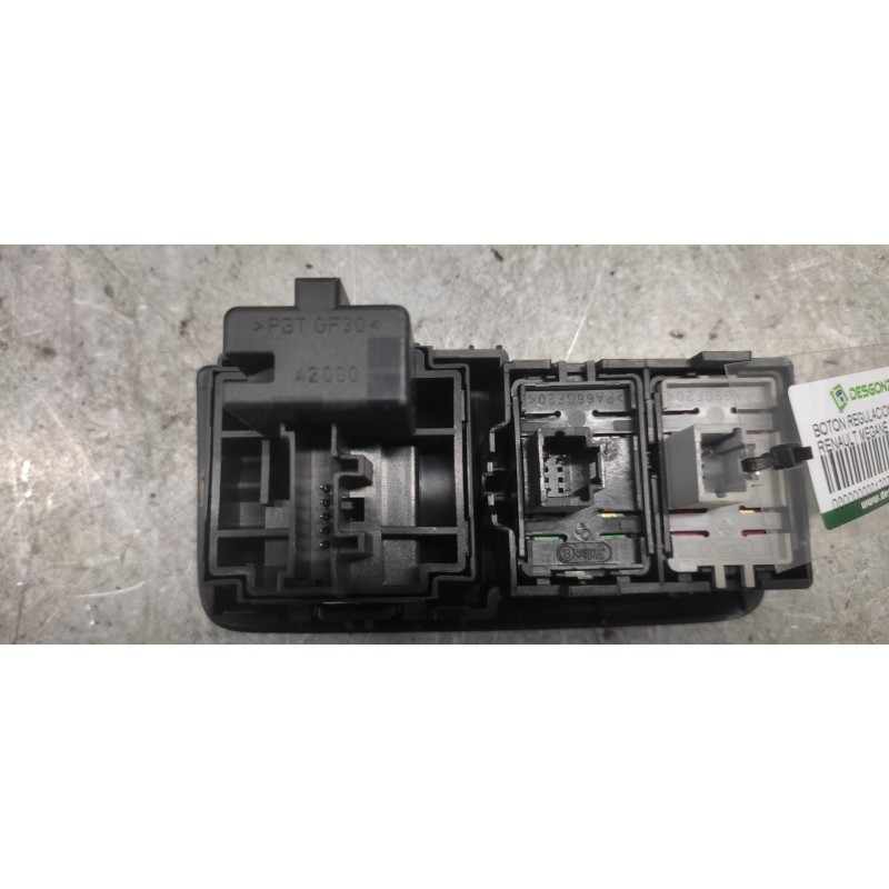 Recambio de boton regulacion de faros para renault megane iii berlina 5 p dynamique referencia OEM IAM 648450001R - Negro 4