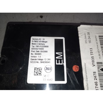 Recambio de modulo electronico para iveco stralis (ad/at) 10.3 diesel referencia OEM IAM 504230341  