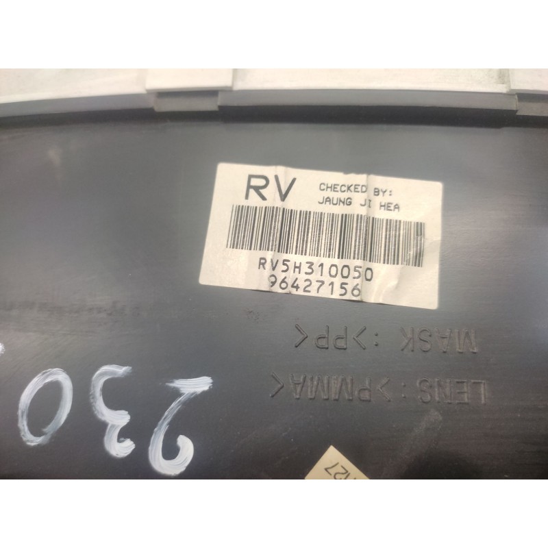Recambio de cuadro instrumentos para chevrolet tacuma se referencia OEM IAM 96427156 - Azul 3