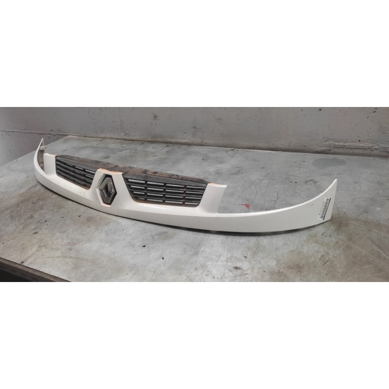 Recambio de rejilla delantera central para renault kangoo (f/kc0) authentique referencia OEM IAM - Blanco 4