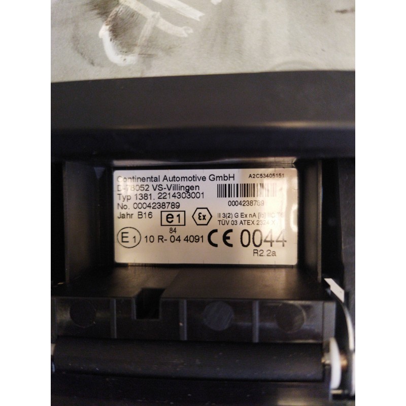 Recambio de tacografo para iveco stralis (as) fsa t / fp lt 4x2 gran espacio referencia OEM IAM 13812214303001 0004238789 R2.2A - Blanco 2