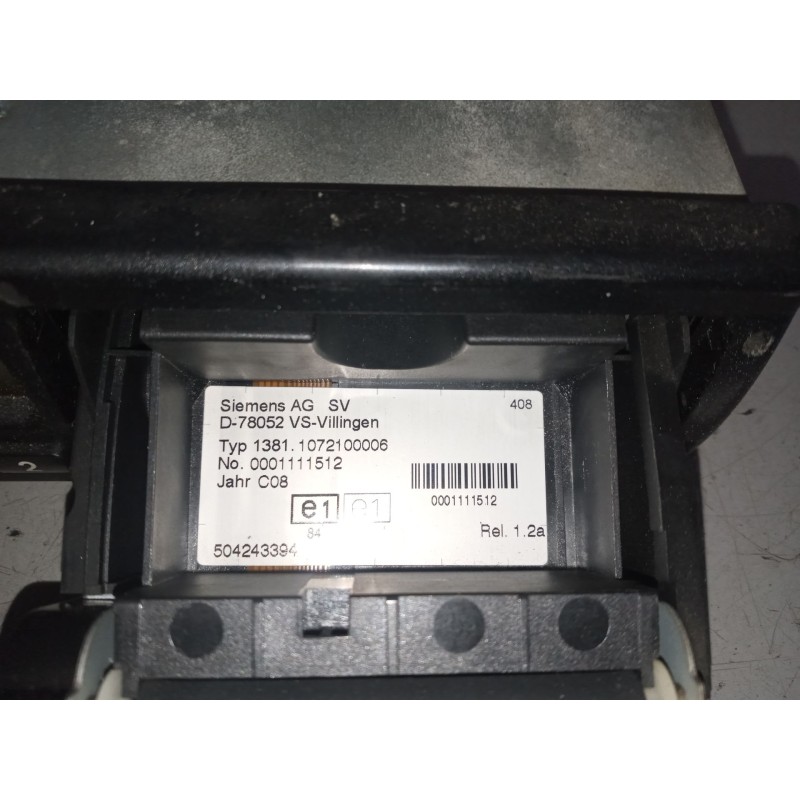Recambio de tacografo para iveco stralis (ad/at) 10.3 diesel referencia OEM IAM 13811072100006 504243394 0001111512 - Rojo 3