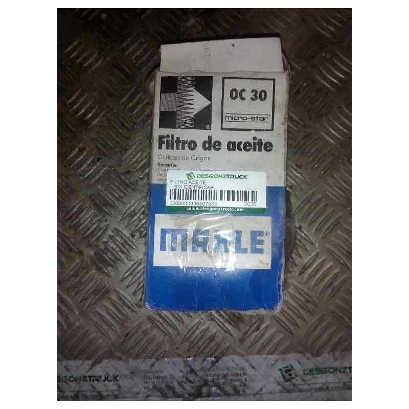 Recambio de filtro aceite para . no identificado referencia OEM IAM OC30 MARCA:MAHLE 