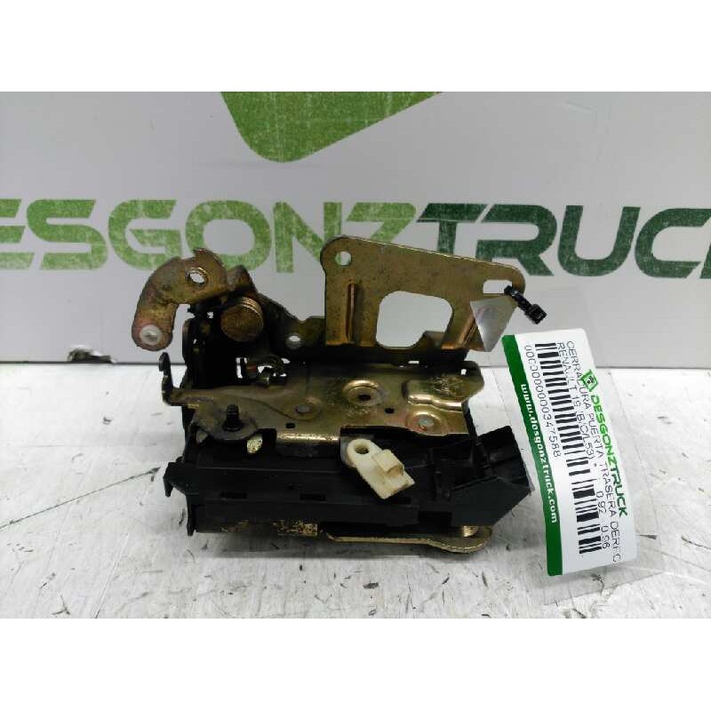 Recambio de cerradura puerta trasera derecha para renault 19 (b/c/l53) referencia OEM IAM - Gris 2