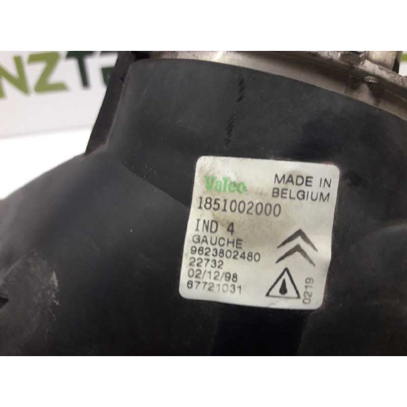Recambio de faro antiniebla izquierdo para citroën xsara berlina 1.6 16v tonic referencia OEM IAM 1851002000 4