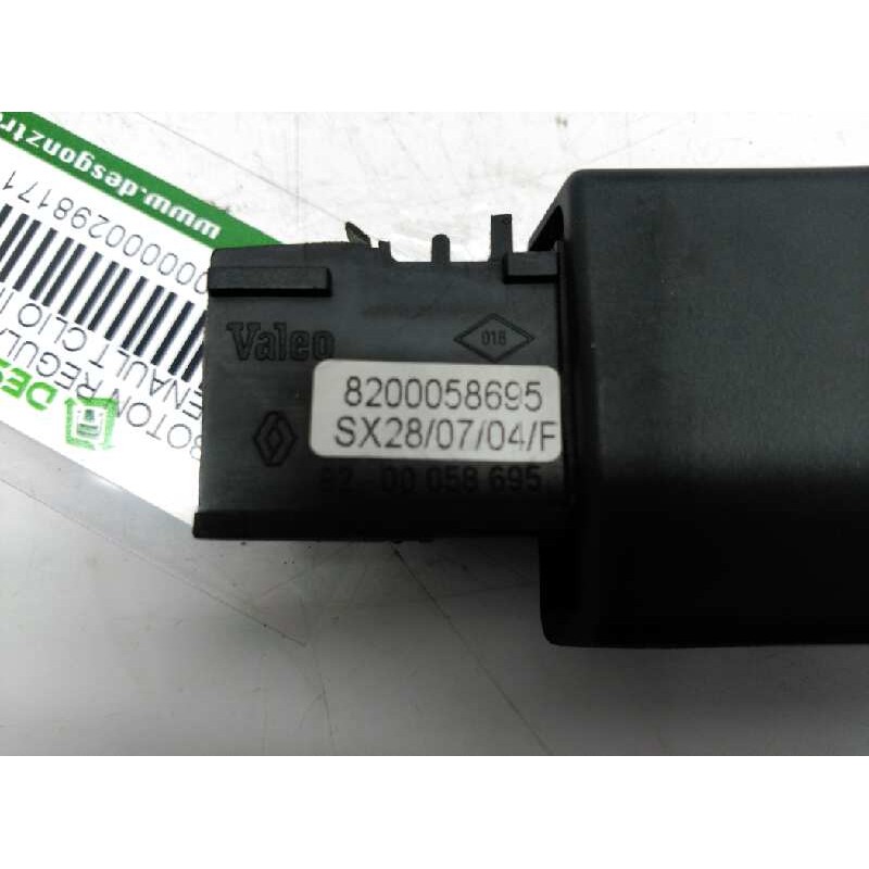 Recambio de boton regulacion altavoces para renault clio ii fase ii (b/cb0) authentique referencia OEM IAM - Blanco 2