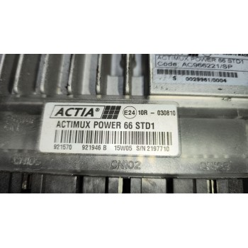 Recambio de modulo electronico para scania magnus referencia OEM IAM AC966221 ACTIMUXPOWER66STD1 