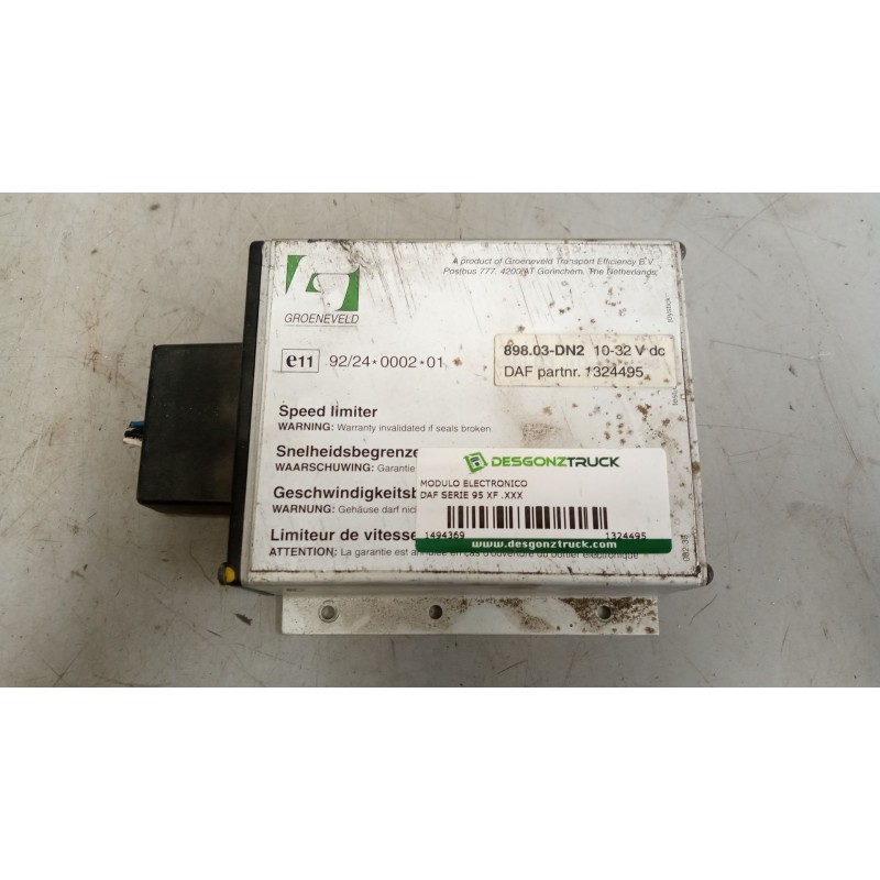 Recambio de modulo electronico para daf serie 95 xf .430 fgfe (typ .430) larga distancia referencia OEM IAM 1324495  CENTRALITA