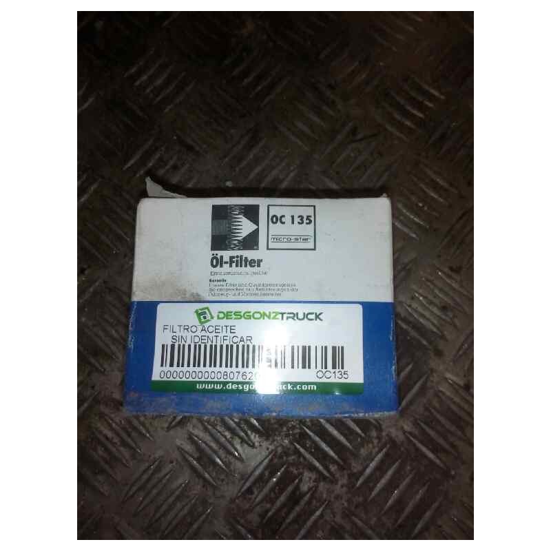 Recambio de filtro aceite para . no identificado referencia OEM IAM OC135 MARCA:MAHLE 