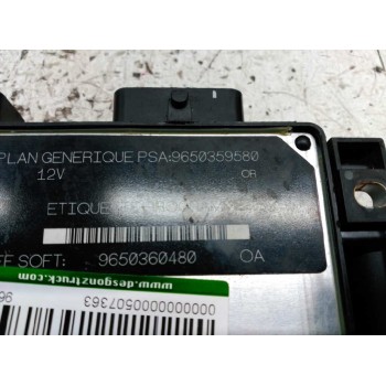 Recambio de centralita motor uce para peugeot partner (s2) combi pro referencia OEM IAM 9650360480 9650359580 