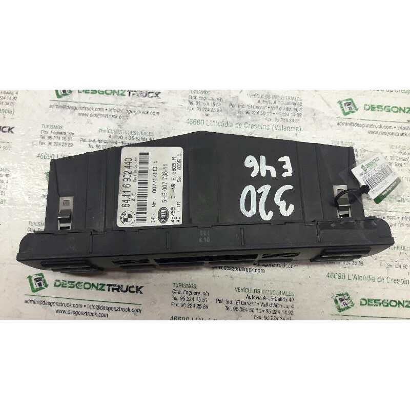 Recambio de mando climatizador para bmw serie 3 berlina (e46) 320d referencia OEM IAM 64116902440 HELLA 5HB00773811 2
