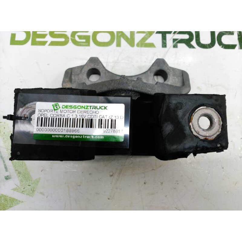 Recambio de soporte motor derecho para opel corsa c blue line referencia OEM IAM   