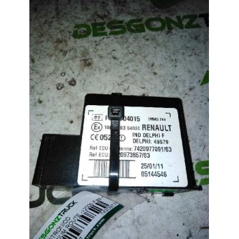 MODULO ELECTRONICO 7420977091 7420973857 CENTRALITA INMOVILIZADOR