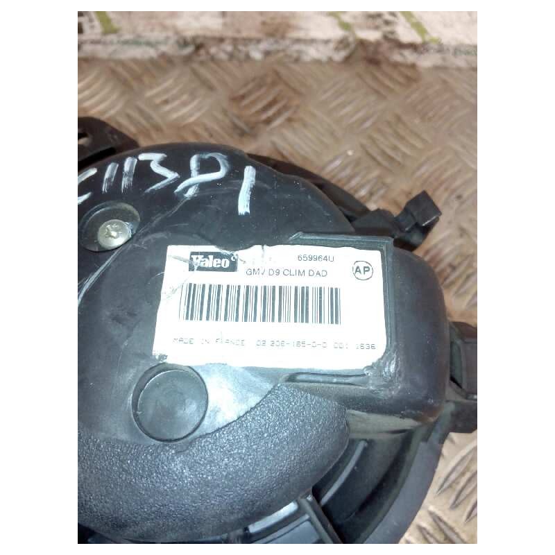 Recambio de motor calefaccion para renault mascott pr 130.35/55/65 corto referencia OEM IAM 659964U VALEO - Blanco 2