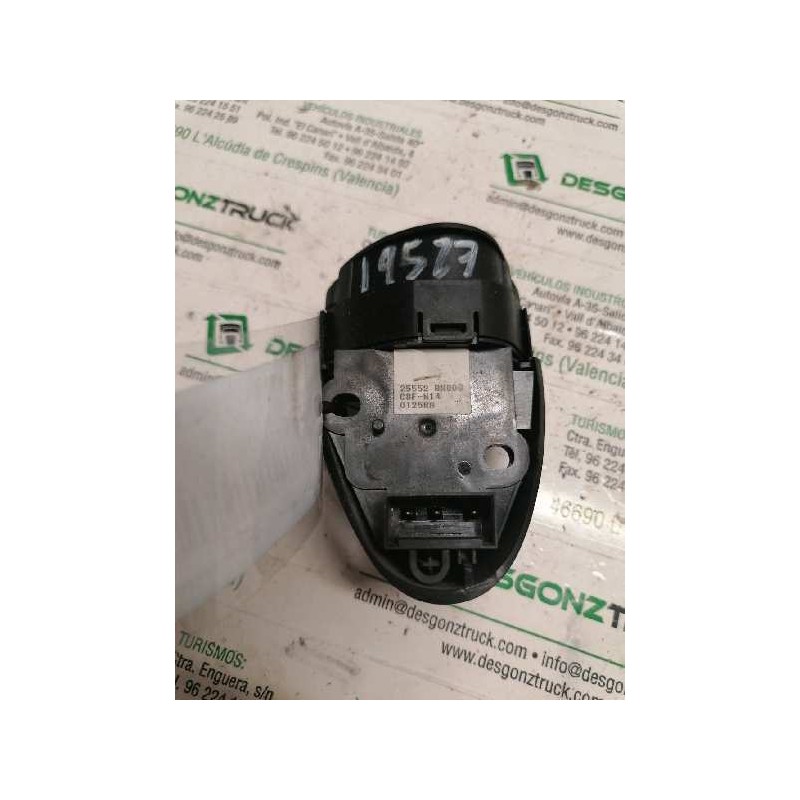 Recambio de mando volante para nissan almera (n16/e) acenta referencia OEM IAM 25552BN800 3 PINS - Negro 2