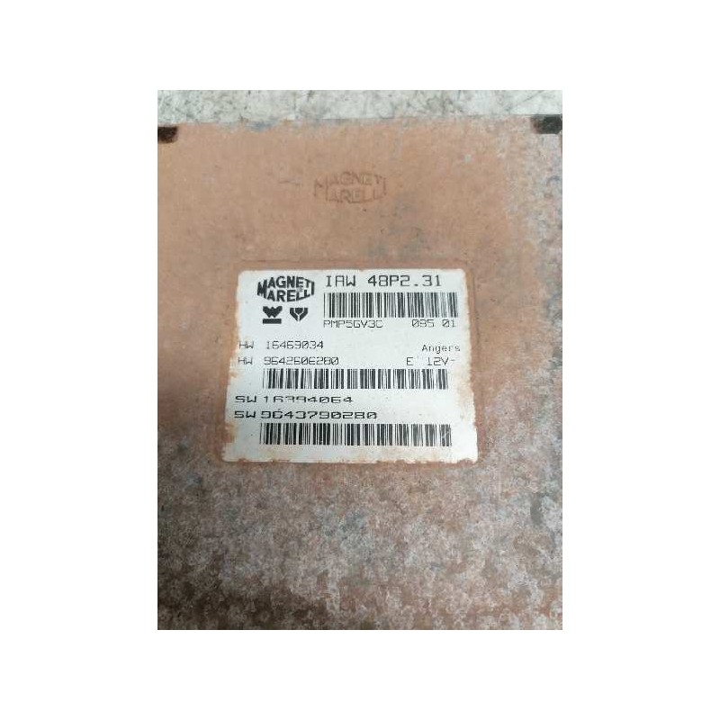 Recambio de centralita motor uce para citroën c5 berlina 2.0 16v premier referencia OEM IAM 9642606280 9643790280 - Gris 2