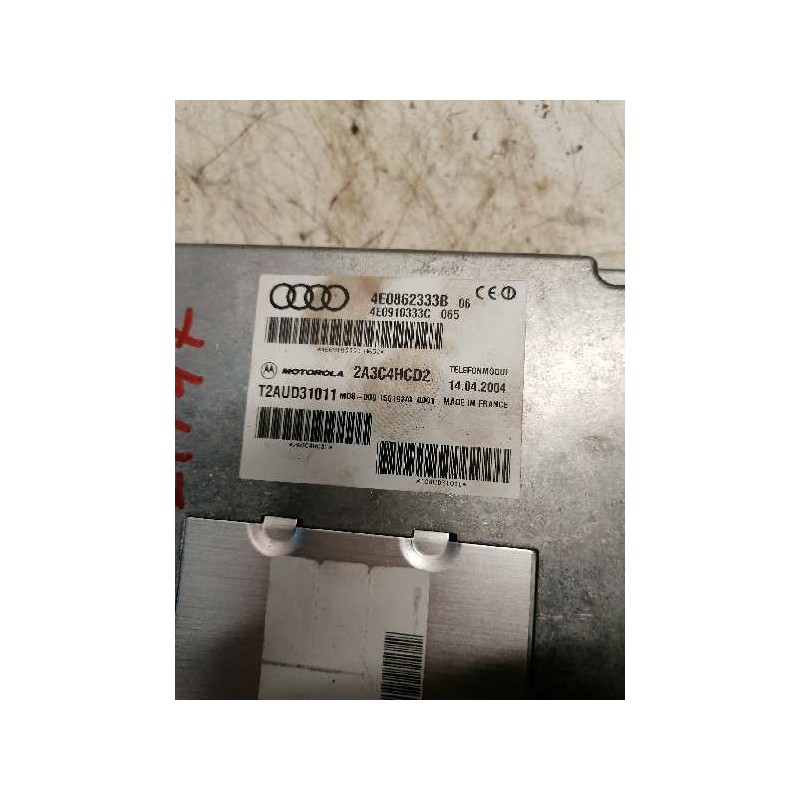 Recambio de modulo electronico para audi a8 (4e2) 3.7 quattro referencia OEM IAM 4E0862333B 4E0910333C 2