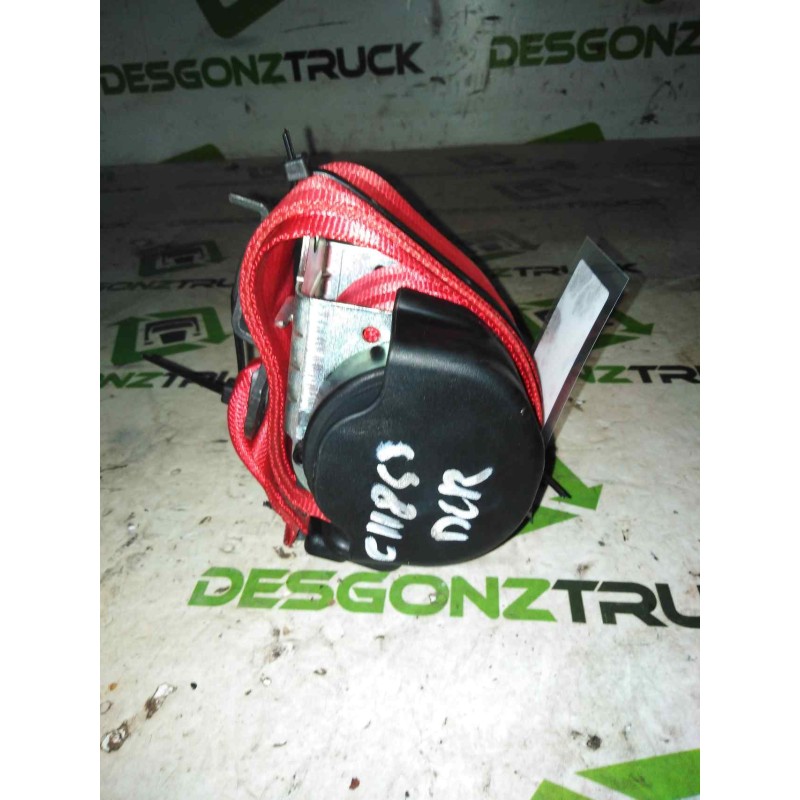 Recambio de cinturon seguridad delantero derecho para renault serie t fg 4x2 cabina high-sleeper referencia OEM IAM - Blanco 3