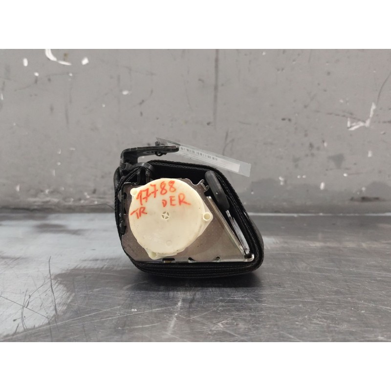 Recambio de cinturon seguridad trasero derecho para ford focus berlina (cap) ambiente (d) referencia OEM IAM - Negro 5