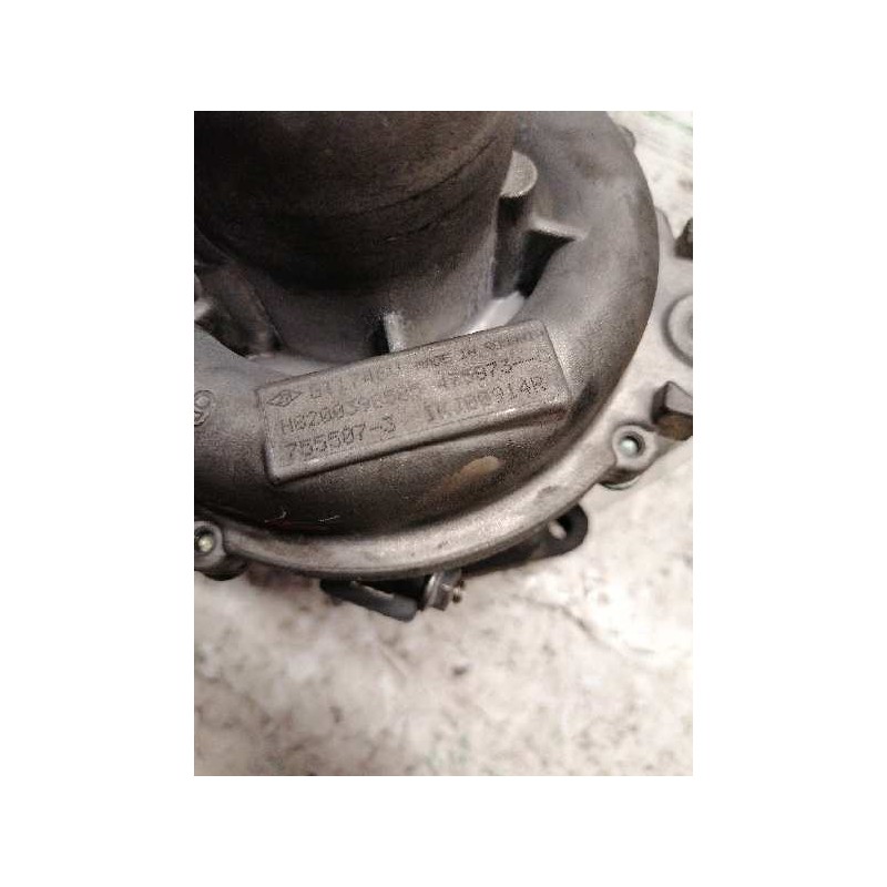 Recambio de turbocompresor para renault scenic ii 1.9 dci diesel referencia OEM IAM 8200398585 2