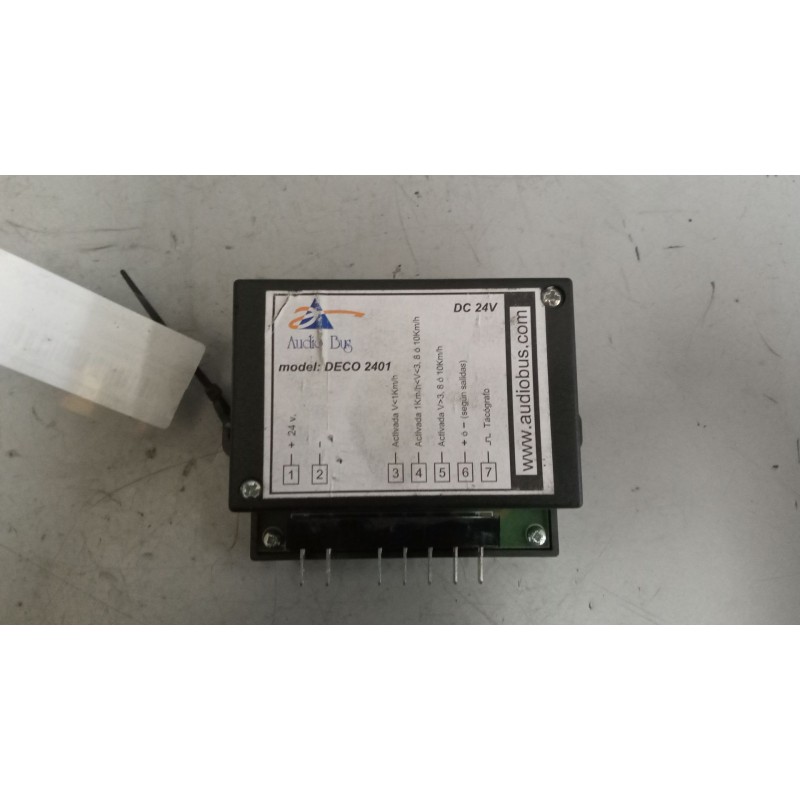 Recambio de modulo electronico para man lion´s chassis - magnus e+rc2 referencia OEM IAM DECO2401  007155915