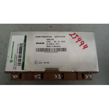 Recambio de modulo electronico para man lion´s chassis - magnus e+rc2 referencia OEM IAM 81258167011  