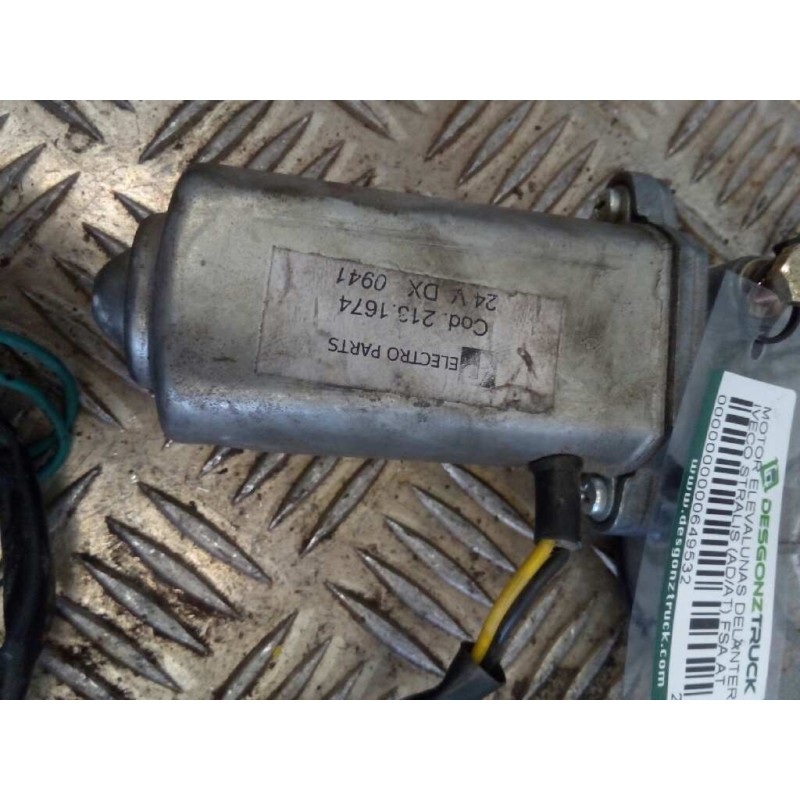 Recambio de motor elevalunas delantero derecho para iveco stralis (ad/at) fsa at t / p 4x2 larga distancia referencia OEM IAM 21 2