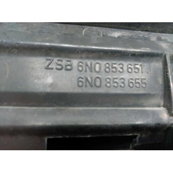 Recambio de rejilla delantera central para volkswagen polo berlina (6n2) trendline referencia OEM IAM 6N0853651 6N0853655 