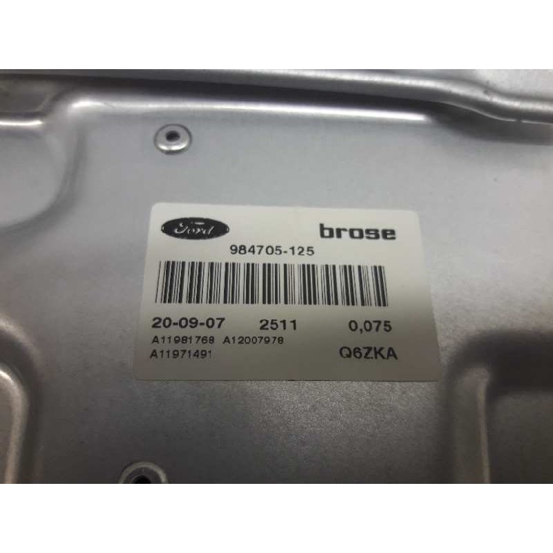 Recambio de elevalunas delantero derecho para ford focus berlina (cap) ambiente (d) referencia OEM IAM 1738646 984705125 - Negro 2