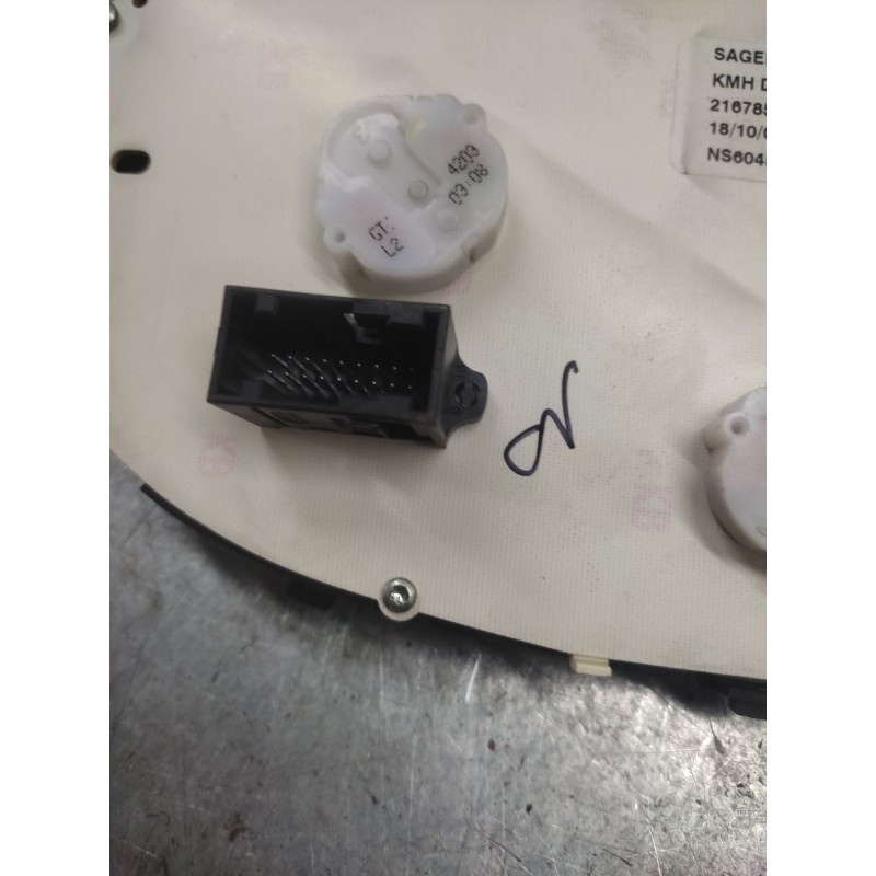 Recambio de cuadro instrumentos para peugeot 307 (s1) xr clim plus referencia OEM IAM 9655476580  NS60453743 2