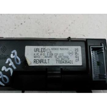 Recambio de mando climatizador para renault scenic (ja..) 1.9 dci authentique referencia OEM IAM 7700435401  