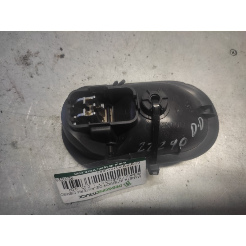 Recambio de maneta interior delantera derecha para renault scenic ii authentique referencia OEM IAM 8200028486 - Azul 2