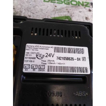 Recambio de cuadro instrumentos para renault premium route 2006 fas 4x2gv larga distancia referencia OEM IAM 7421050635  