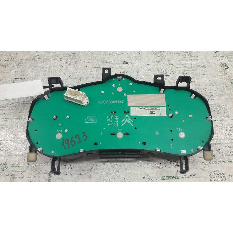Recambio de cuadro instrumentos para peugeot 207 sw confort referencia OEM IAM 9662904780 - Blanco 2