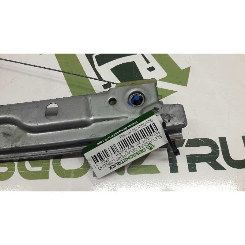 Recambio de elevalunas delantero derecho para peugeot 207 sw confort referencia OEM IAM - Blanco 4