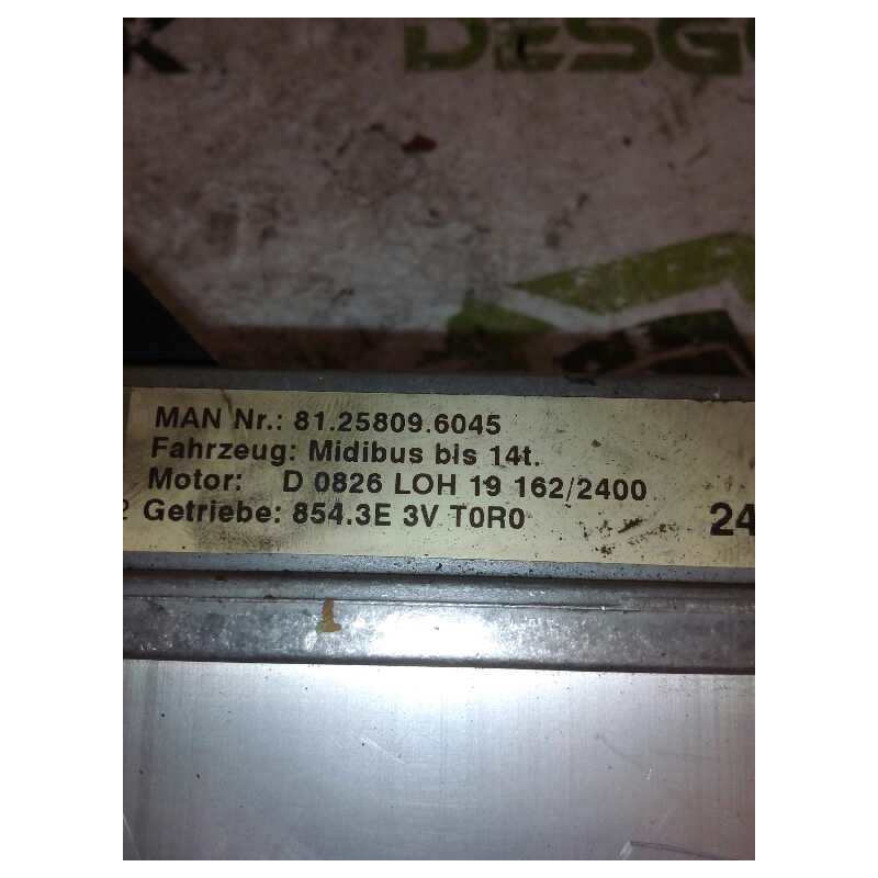 Recambio de modulo electronico para man autobus autobus 14.220 referencia OEM IAM 81258096045 VOITH - Blanco 2