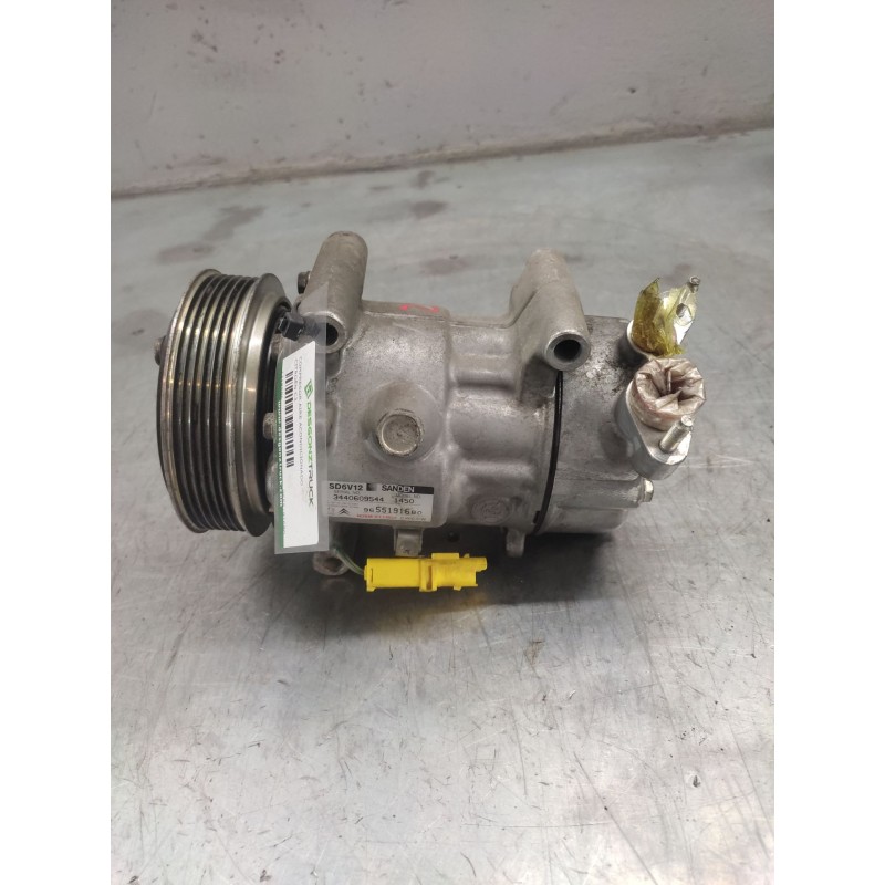 Recambio de compresor aire acondicionado para citroën c3 1.1 furio referencia OEM IAM 9655191680 - Granate 3