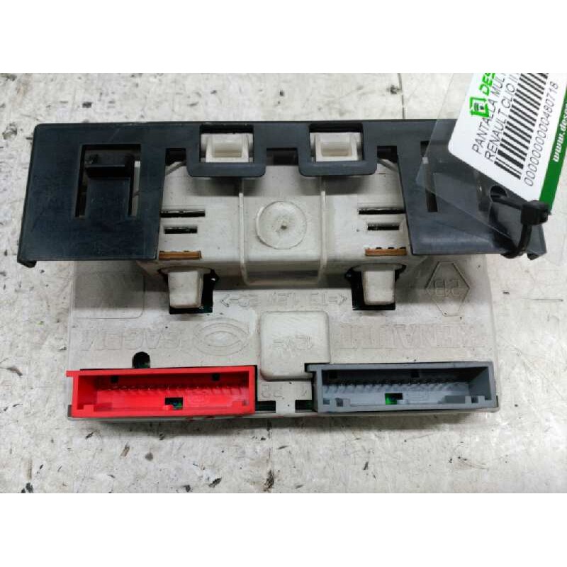 Recambio de pantalla multifuncion para renault clio ii fase ii (b/cb0) authentique referencia OEM IAM 8200028364 3